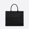LARGE DIOR BOOK TOTE Black Dior  Calfskin (42 x 35 x 18.5 cm).