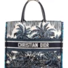 CHRISTIAN DIOR Large Palms Book Tote.