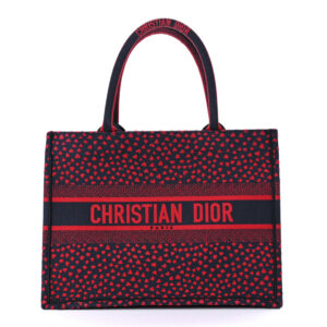 CHRISTIAN DIOR Pop Heart I Love Paris Book Tote Red.