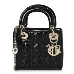 CHRISTIAN DIOR  Mini Lady Dior Black.