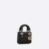 MICRO LADY DIOR BAG Black.